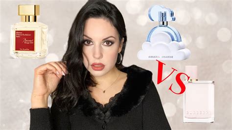 Mfk Baccarat Rouge 540 vs Ariana Grande Cloud vs Burberry Her